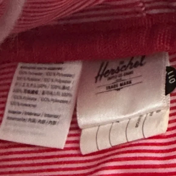 Like New Herschel Supply Co. Denim Blue Canvas Backpack - Picture 8 of 10